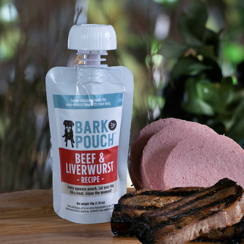 Bark Pouch, Inc - Beef & Liverwurst Recipe Dog Treats