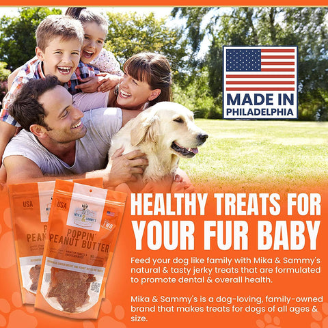 Mika and Sammy's Gourmet Pet Treats - Poppin’ Peanut Butter