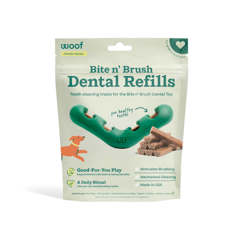 Woof - Bite n' Brush Dental Refills