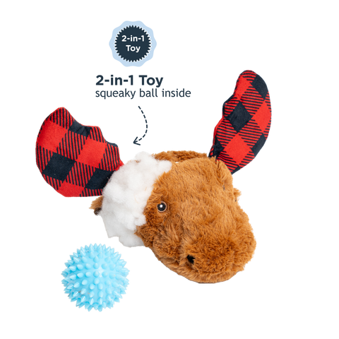 Tall Tails - Tall Tails Snow Bird 2-in-1 Fetch Ball Dog Toy