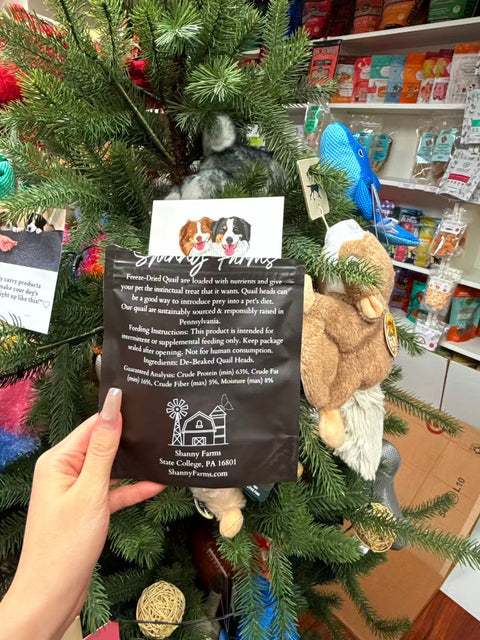 Shanny Farms Freeze-Dried Quail Heads