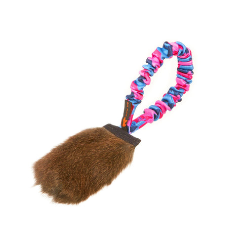Tug-E-Nuff - Rabbit Skin Pocket Bungee Squeaker
