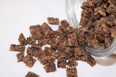 Brownie's Dog Treats - Chicken Gizzards & Rice Bites -  4 Oz Package