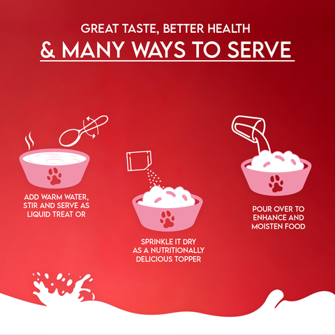 Pawfect Pet Foods Pvt Ltd - USA - Pawfect Nature's Sip Goat Milk Powder with Pomegranate & Cranberries| Easily Digestible| Pre & Probiotics| Healthy Topper| Hydration Support| Milk Replacer for Dogs