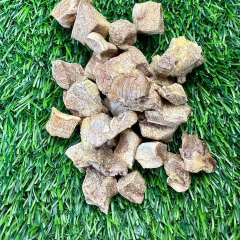 Golden Nibbles - Pork Tongue - 3oz Bag - Freeze-Dried Treat for Dogs & Cats