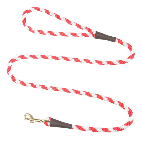 Mendota Pet - Small Snap Leash - 3/8" x 6' - Seasonal/Holiday
