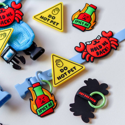 Jiby Dog Crew - Do Not Pet Jiby Dog Charm