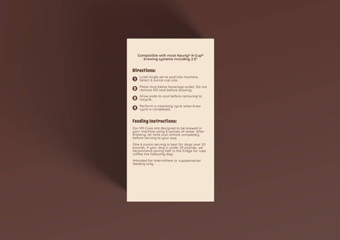 Barkista - Caramel Latte K-9 Cups