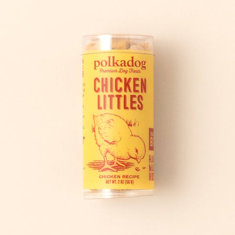 Polkadog - Mini Tube: Chicken Littles, Training Bits - 2oz - Dog Treats