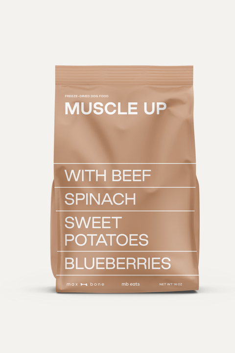 maxbone - MUSCLE UP Beef Freeze-Dried Meal for Dogs