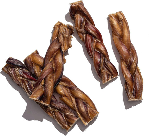 Wild Wolf Bully Sticks - Wild Wolf 5-6" USA Braided Bully Sticks