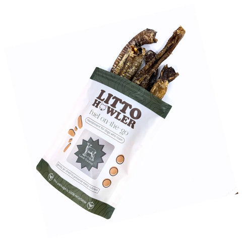 Litto Howler - Lamb Trachea | 4 Count - 5 Inches