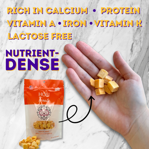 HOLI - HOLI Cheddar Cheese Freeze-Dried Dog Treats