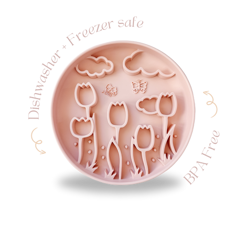 Barks and Brownies - Tulip Slow Feeder Cotton