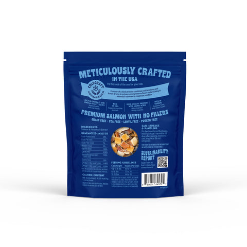 Finfare Pet Foods - Freeze-Dried Salmon Skin Bites for Cats, 1.3oz