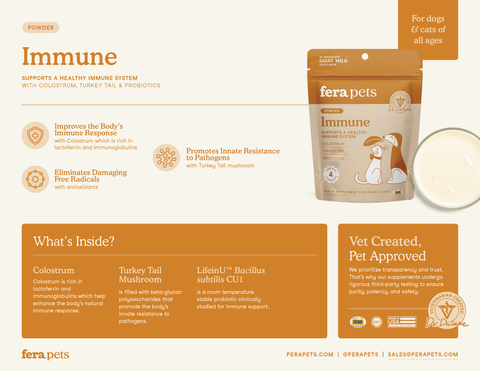 Fera Pets - Immune Goat Milk Topper