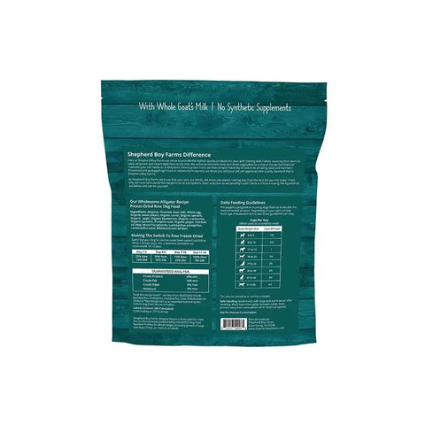 Shepherd Boy Farms Freeze-Dried Recipe Dog Food 14oz