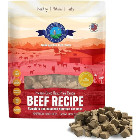 Shepherd Boy Farms Freeze-Dried Recipe Dog Food 14oz