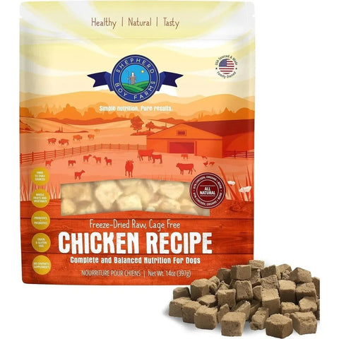 Shepherd Boy Farms Freeze-Dried Recipe Dog Food 14oz